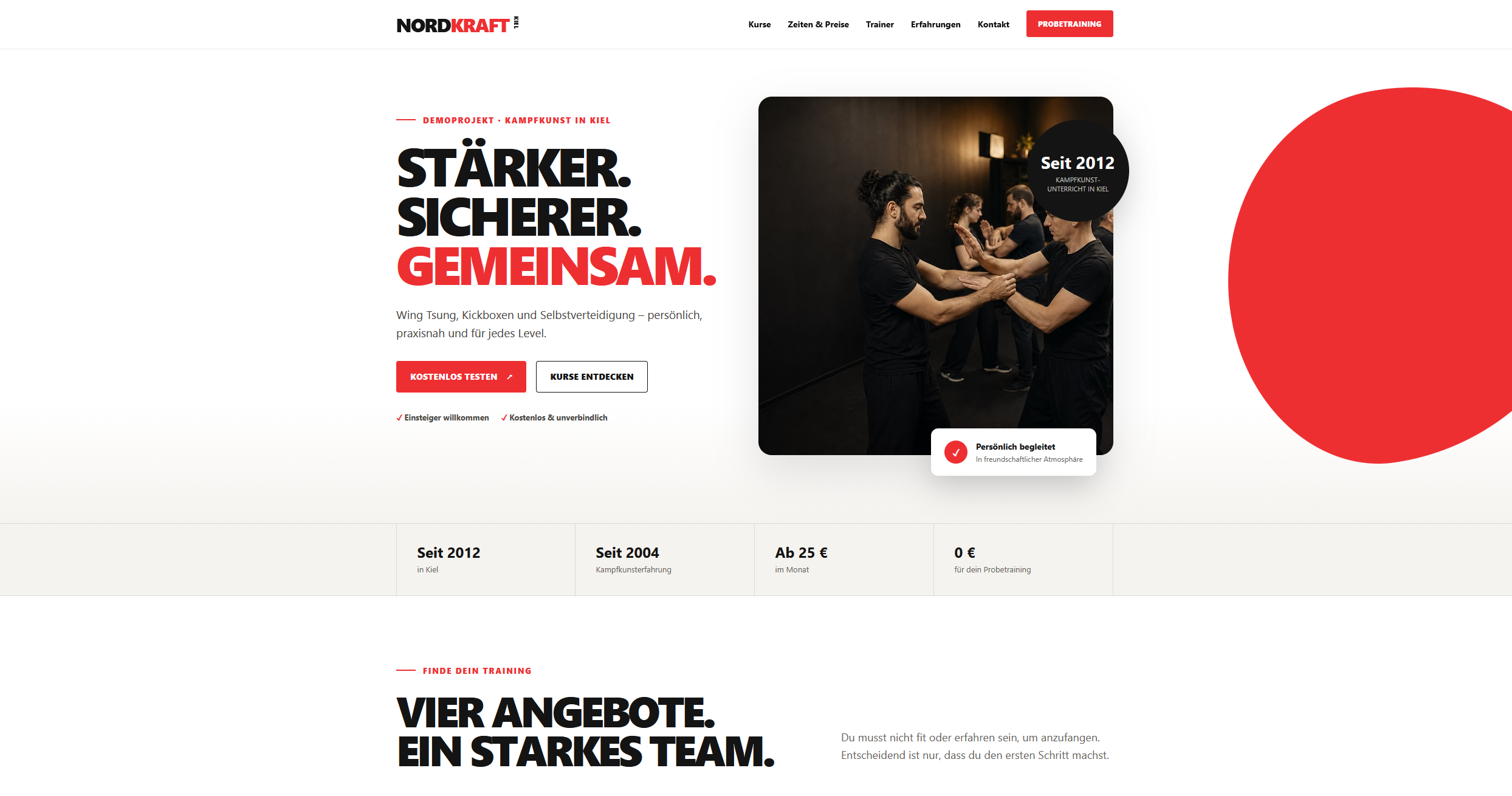 Vorschau der Nordkraft Kampfschul-Demo